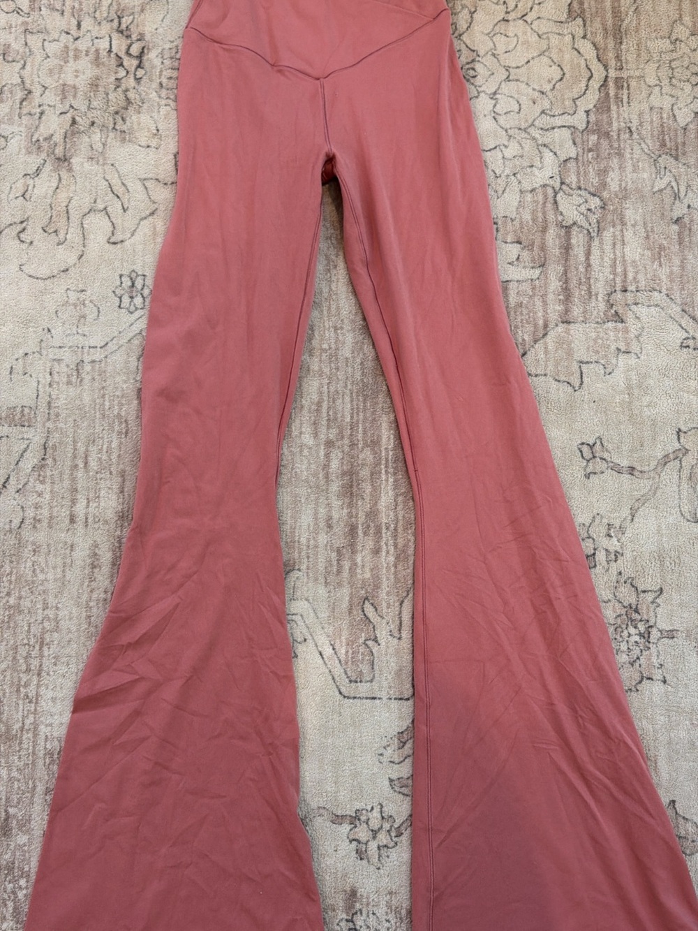 Aerie Flared Leg Yoga Pants - Dusty Rose